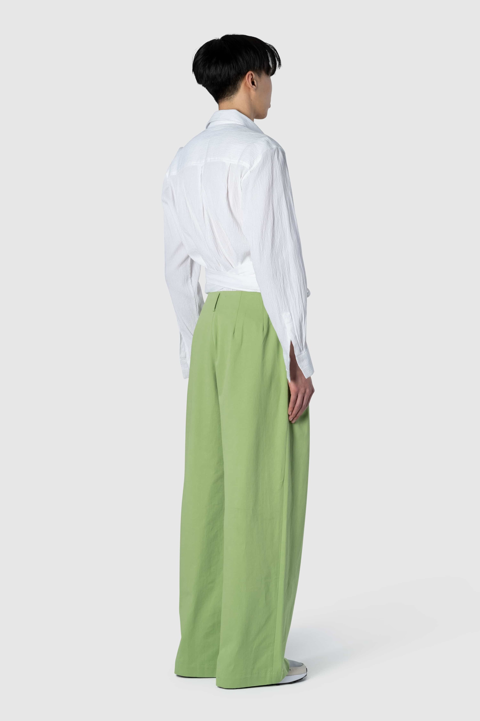 Buy Ketch Green Solid Bell Bottom Pant With Slit for Women Online at Rs.429  - Ketch