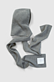 HAT SCARF Grey · Merino Wool · Size ONESIZE