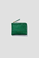 WALLET M green · watersnake leather · Size M