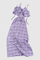 SLING BACK DRESS light purple tulip 